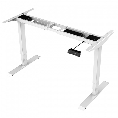 Versatile Pro Electric Push Button Sit Stand Height Adjustable Desk | IKCON